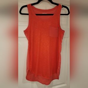 Calvin Klein Performance Pink Tank Top Size Small